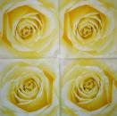 029 Rosen - 3-lagig (blau)